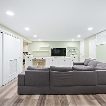 Maplewood New Jersey Basement Remodeling