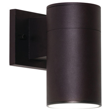 AFX EVYW070410LAJMV Everly 8" Tall LED Outdoor Wall Sconce - Black