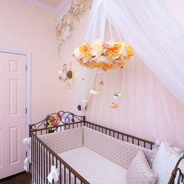 Peachy Roses Baby Room