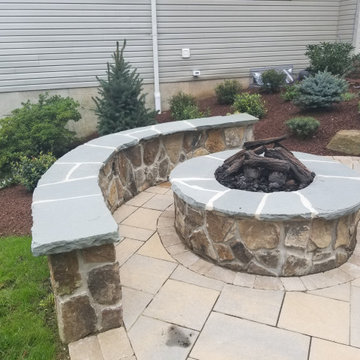 Gas Fed Fire Pit