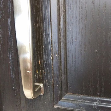 Cheap cabinet paint job