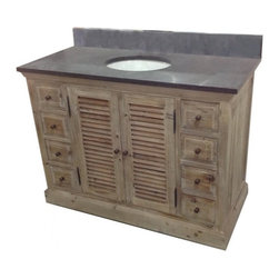 Distressed Bathroom Vanities - Bathroom Vanities And Sink Consoles
