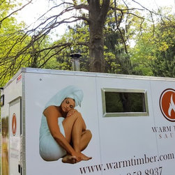 Warm Timber Saunas - "Mobile Warming" Sauna - Products