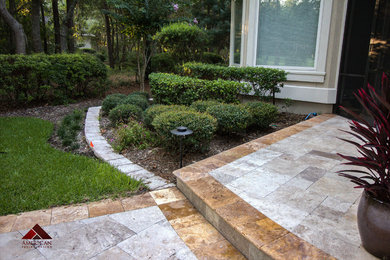 This is an example of a mediterranean landscaping in Atlanta.