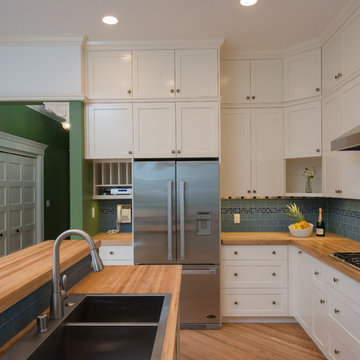 Custom Baker's Kitchen with Victorian Detail