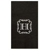 Personalized Guest Towels - White  Set Of 100  Line And Letter