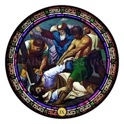Panel#10026 / Station 9: Jesus Falls the Third Time - Windows And Doors