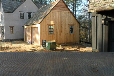 Cypress Tongue And Groove Centermatch #2 With Cedar Hand-Split Shake Roof