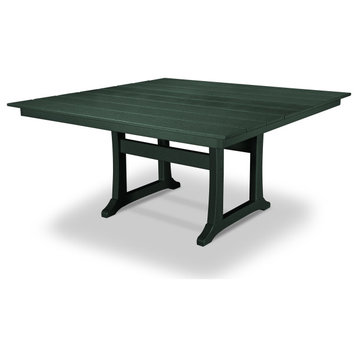 Trex Outdoor Furniture Farmhouse 59" Dining Table, Rainforest Canopy