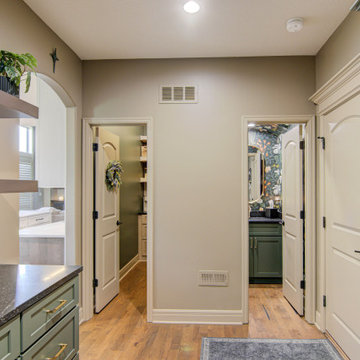 Collected Kitchen Remodel with Custom Seating + Layered Details