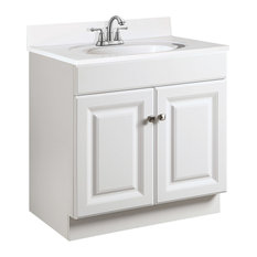 18 Inch Deep Bathroom Vanity Bathroom Vanities | Houzz - Design House - Wyndham 30