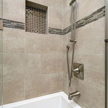 Escondido Bathroom Remodel and Fire Place Surround