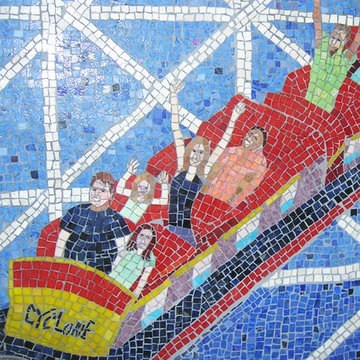 Coney Island Bathroom Mosaics