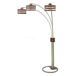 Kobe 3 Light Arc Floor Lamp - Floor Lamps