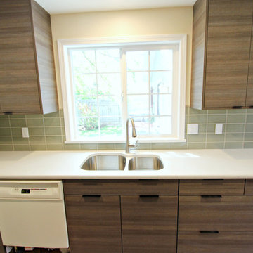Small Textured Melamine Kitchen, Twin Falls, ID
