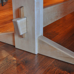Cherry and Maple Trestle Table - Products