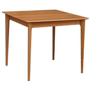 Copeland Sarah Square Fixed Top Table, Natural Cherry, 36"