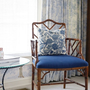 Modern Blue Toile Master