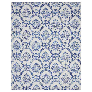 Nourison Whimsicle 8' x 10' Ivory Navy Farmhouse Indoor Area Rug
