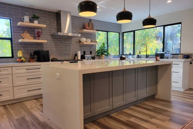 Inspiration for a contemporary kitchen remodel in San Diego