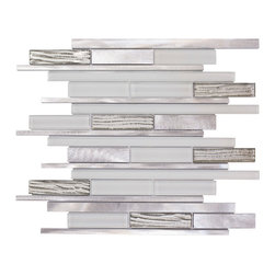 Alm Lead/Glass - Mosaic Tile