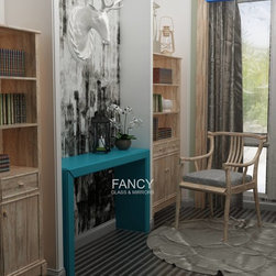 SIDANNI MIRRORED CONSOLE TABLE - Products