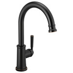 Delta - Peerless Single-Handle Kitchen Faucet Oil Bronze - The clean lines of the Westchester collection coupled with hints of a reclaimed look lend a balanced touch to the bath. The ergonomic handles and the arc of the spout combine design and functionality. Rustic Oil Rubbed Bronze brings old-warm charm to you space for an inviting, sophisticated look in a stunning combination of deep, warm tones and hand-relieved bronze highlights for a truly unique look. You can install with confidence, knowing that Peerless faucets are backed by our Lifetime Limited Warranty.