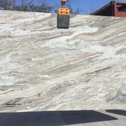 Fantasy Brown Polished and Leathered slabs - Artwork