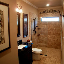walk in shower