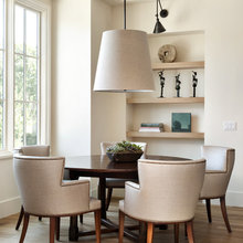 recessed shelving