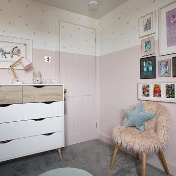 Pretty pastel girls bedroom