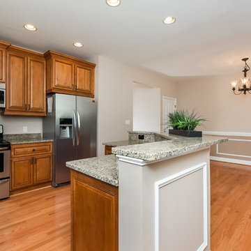 Marquis Cinnamon Kitchen and Bathroom Makeover