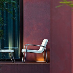 Time Out Outdoor Stool by Serralunga - Outdoor Footstools And Ottomans