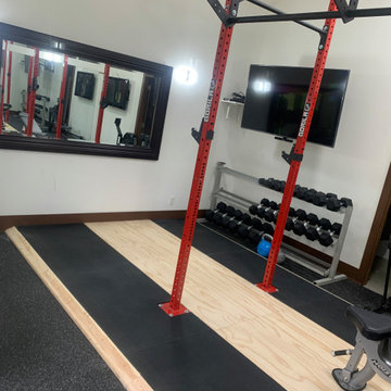 3350 West 55th Avenue Southlands home gym.