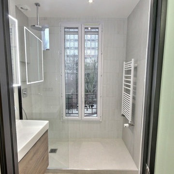 Rénovation d'une salle de douche et WC à Montreuil