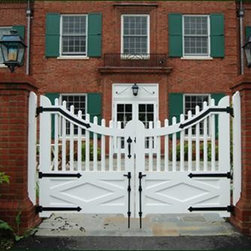 Custom Cellular Vinyl Walk Gate - Outdoor Products