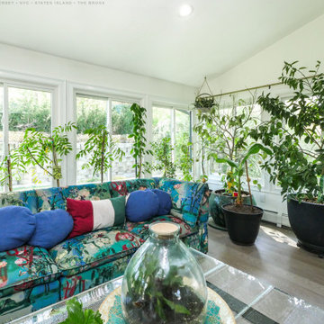 New Windows in Vibrant Sunroom - Renewal by Andersen New Jersey & NYC