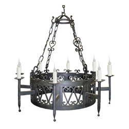 Hand Forged Iron Chandelier Designs - Products