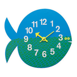 Fernando the Fish Wall Clock - Wall Clocks