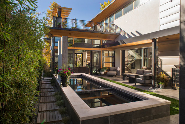 Contemporary Pool by Thrive Landscape and Design