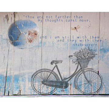 Spiritual/Inspiration Thou are not Farther Graphic Art on Wrapped Canvas