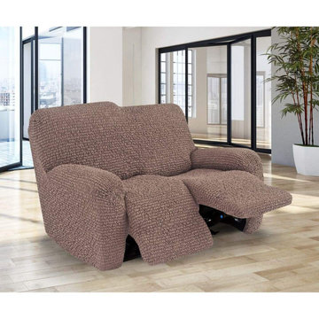 Recliner Loveseat Slipcover, Mille Righe Collection