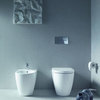 Duravit 216909-DUAL ME by Starck 0.8/1.28 GPF Dual Flush Floor - White