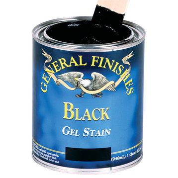 General Finishes Black Gel Stain Quart