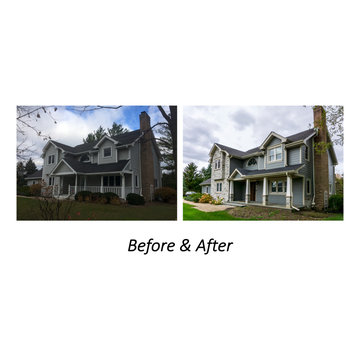 Traditional Home Siding Remodel in Lincolnshire, IL