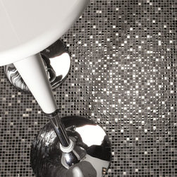Lagos Black Mosaic Tiles - Direct Tile Warehouse - モザイクタイル