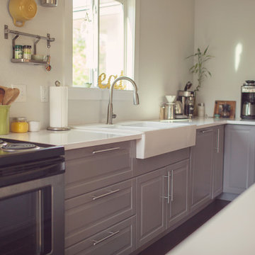 Kitchen - Silestone White Zeus Extreme