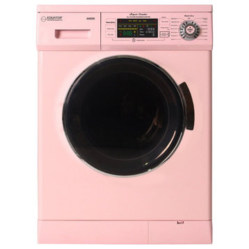 Equator Pro Compact 110V Vented/Ventless 13 lbs Combo Washer Sensor Dry Pink