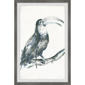 "Great Bird" Framed Painting Print, 8"x12"