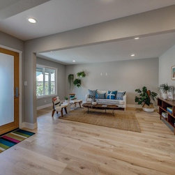 Seaborg House Living Room - Hardwood Flooring